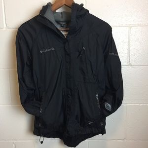 Columbia Titanium Omni Tech Jacket With Hoodie
